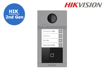 Hikvision DS-KV8413-WME1-FM 2nd Gen IP Intercom, Flush Mount