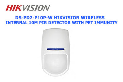 Hikvision Wireless Internal 10m PIR Detector with Pet Immunity