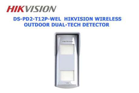 Hikvision Wireless Outdoor Dual-Tech Detector