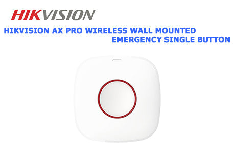 Hikvision Ax Pro Wireless Wall Mounted Emergency Single Button