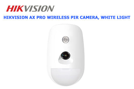 Hikvision Ax Pro Wireless PIR Camera, White Light