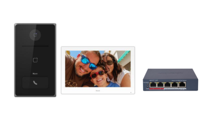 HiLook HA-KIT-IP2_POE IP Video Intercom Kit with 4 Port POE Switch