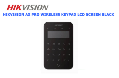 Hikvision DS-PK1-LT-WB-BLK Ax Pro Wireless LCD Keypad Black