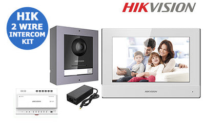 HIKVISION HIK 2nd Gen 2 Wire IP Intercom Surface Mount Kit