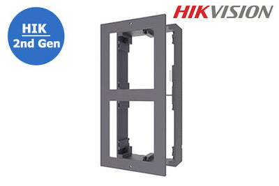 HIKVISION HIK 2nd Gen IP Intercom, Door Station Surface Mount Set Box, Supports 2 Module
