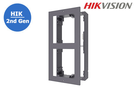 HIKVISION HIK 2nd Gen IP Intercom, Door Station Surface Mount Set Box, Supports 2 Module