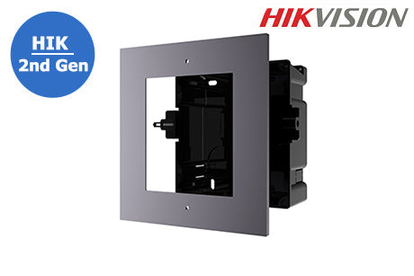 HIKVISION DS-KD-ACF1 HIK 2nd Gen IP Intercom, Door Station Flush Mount Set Box, Supports…