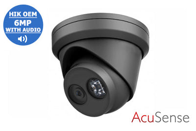 HIKVISION 6MP AcuSense Fixed Turret Network Camera