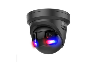HiLook IPC-T289PH-MU/SL Black 8MP Dual Lens Stitched Wide Angle Smart Hybrid Light Fixed…