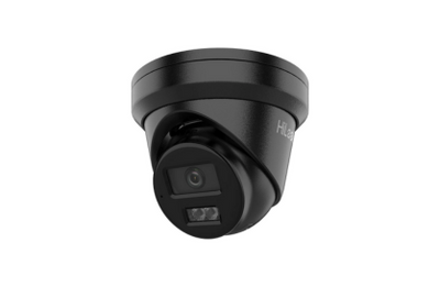 HiLook IPC-T381H-MU Black 8MP Acusense Smart Hybrid Light Fixed Turret Network Camera