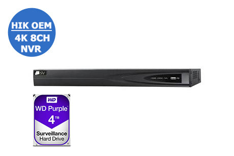 HIKVISION HIK OEM Easy IP Plug & Play 4K 8CH NVR