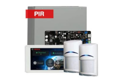 BOSCH, Solution 2000, Alarm Kit, Includes ICP-SOL2-P Panel, 5" Touchscreen Keypad, 2x…