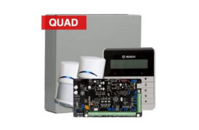 BOSCH, Solution 2000, Alarm Kit, Includes ICP-SOL2-P Panel, IUI-SOL-TEXT Alphanumeric LCD