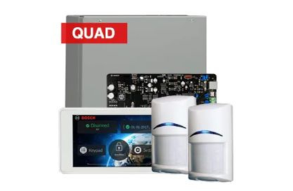 BOSCH, Solution 2000, Alarm Kit, Includes ICP-SOL2-P Panel, 5" Touchscreen Keypad, 2x…