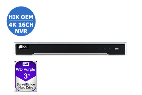 HIKVISION HIK OEM Easy IP Plug & Play 4K 16CH NVR