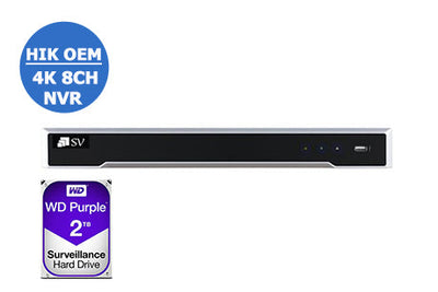 HIKVISION HIK OEM Easy IP Plug & Play 4K 8CH NVR