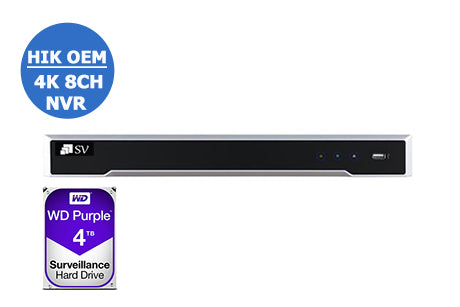 HIKVISION HIK OEM Easy IP Plug & Play 4K 8CH NVR