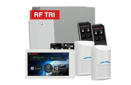 BOSCH, Solution 3000, Wireless Alarm Kit, Includes ICP-SOL3-P Panel, IUI-SOL-TS5 5" LCD