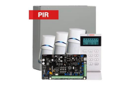 BOSCH, Solution 3000, Alarm Kit, Includes ICP-SOL3-P Panel, IUI-SOL-ICON LCD Keypad, 3x…