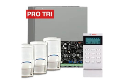 BOSCH, Solution 3000, Alarm Kit, Includes ICP-SOL3-P Panel, IUI-SOL-ICON LCD Keypad, 3x…