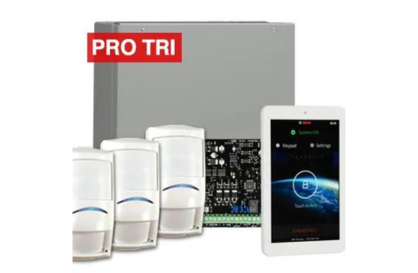 BOSCH, Solution 3000, Alarm Kit, Includes ICP-SOL3-P Panel, IUI-SOL-TS7 7" Touch Screen,…