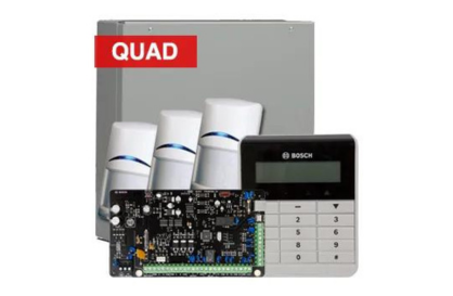 BOSCH, Solution 3000, Alarm Kit, Includes ICP-SOL3-P Panel, IUI-SOL-TEXT Alphanumeric LCD