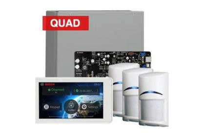 BOSCH, Solution 3000, Alarm Kit, Includes ICP-SOL3-P Panel, IUI-SOL-TS5 5" Touch Screen,…