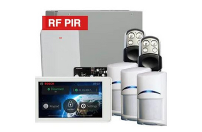BOSCH, Solution 3000, Wireless Alarm Kit, Includes ICP-SOL3-P Panel, IUI-SOL-TS5 LCD 5