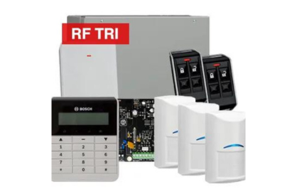 BOSCH, Solution 3000, Wireless Alarm Kit, Includes ICP-SOL3-P Panel, IUI-SOL-TEXT LCD