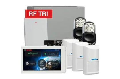 BOSCH, Solution 3000, Wireless Alarm Kit, Includes ICP-SOL3-P Panel, 5" Touchscreen…