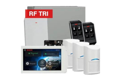 BOSCH, Solution 3000, Wireless Alarm Kit, Includes ICP-SOL3-P Panel, 5" Touchscreen…