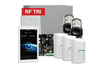BOSCH, Solution 3000, Wireless Alarm Kit, Includes ICP-SOL3-P Panel, 7" Touchscreen…