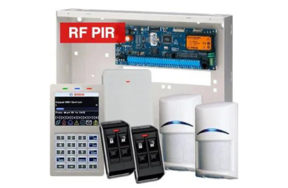 BOSCH, Solution 6000, Wireless Alarm Kit, Inc CC610PB Panel, CP736B Smart Prox LCD