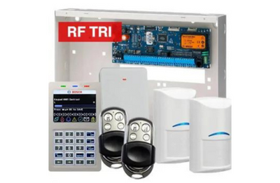 BOSCH, Solution 6000, Wireless Alarm Kit, Inc CC610PB Panel, CP736B Smart Prox LCD
