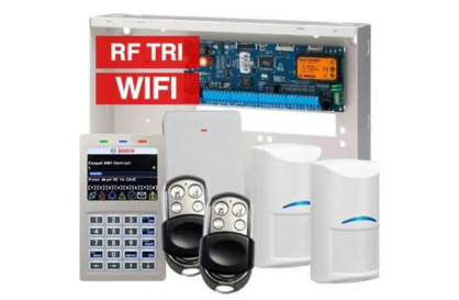 BOSCH, Solution 6000, Wireless Alarm Kit, Inc CC610PB Panel, CP737B WIFI Prox LCD Keypad,…