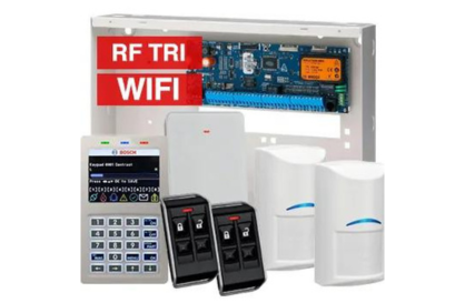 BOSCH, Solution 6000, Wireless Alarm Kit, Inc CC610PB Panel, CP737B WIFI Prox LCD Keypad,…