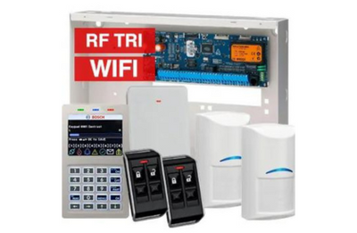 BOSCH, Solution 6000, Wireless Alarm Kit, Inc CC610PB Panel, CP737B WIFI Prox LCD Keypad,…