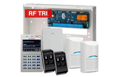 BOSCH, Solution 6000, Wireless Alarm Kit, Inc CC610PB Panel, CP736B Smart Prox LCD