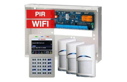 BOSCH, Solution 6000, Alarm Kit, Includes CC610PB Panel, CP737B WIFI Prox LCD Keypad, 3x…