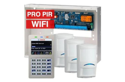 BOSCH, Solution 6000, Alarm Kit, Includes CC610PB Panel, CP737B WIFI Prox LCD Keypad, 3x…