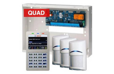 BOSCH, Solution 6000, Alarm Kit, Includes CC610PB Panel, CP736B Smart Prox LCD Keypad, 3x…