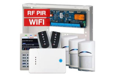 BOSCH, Solution 6000, Wireless Alarm Kit, Inc CC610PB Panel, CP737B WIFI Prox LCD Keypad,…