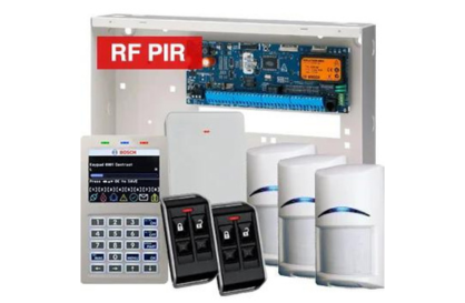 BOSCH, Solution 6000, Wireless Alarm Kit, Inc CC610PB Panel, CP736B Smart Prox LCD