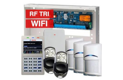 BOSCH, Solution 6000, Wireless Alarm Kit, Inc CC610PB Panel, CP737B WIFI Prox LCD Keypad,…