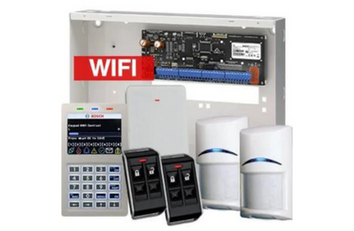 BOSCH, Solution 6000, Alarm Kit, Includes CC615PB IP Panel, CP737B WIFI Prox LCD Keypad,…