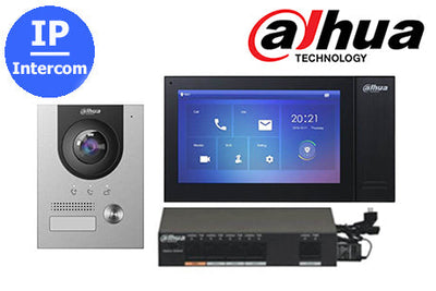 Dahua DHI-KTP01- Black IP Villa Intercom Surface or Flash Mount Kit
