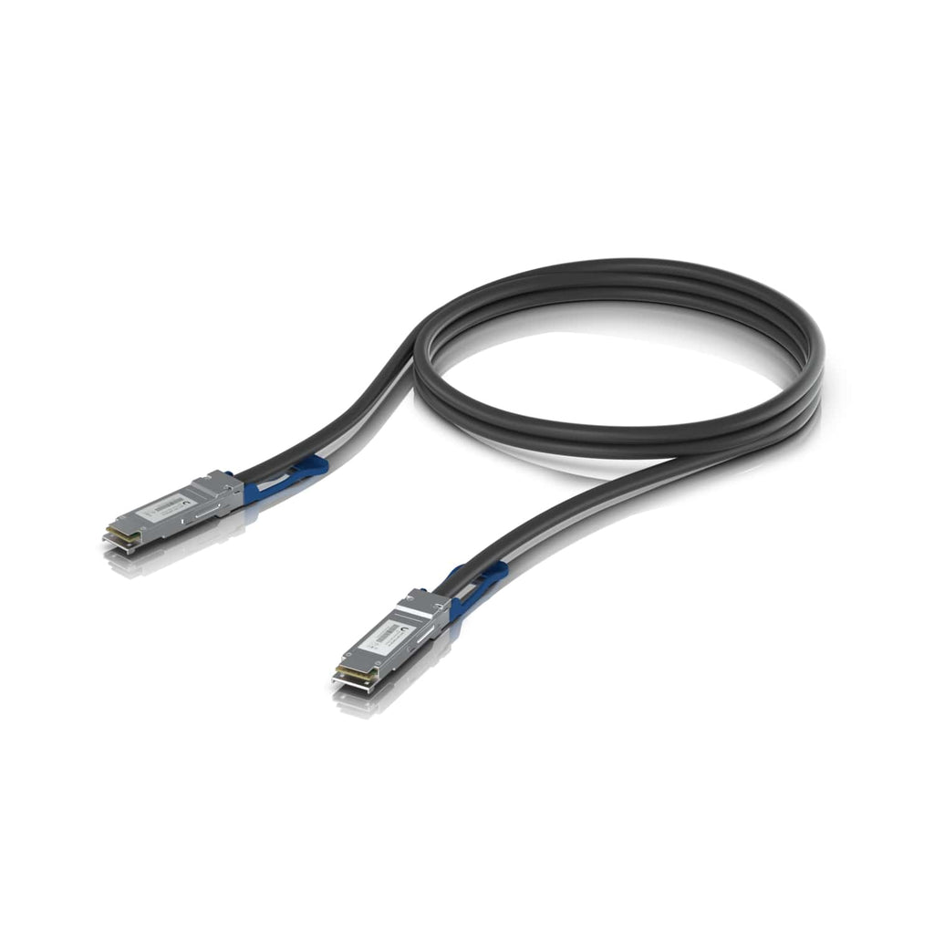 Ubiquiti 100G Direct Attach Cable, Cable Length 1m, 10-Pack QSFP28 Direct Attach Cable…