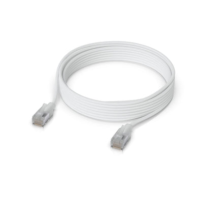 Ubiquiti UniFi Premium Patch Cable, 8M, White, Ultra-thin Braided Patch Cable, Designed…