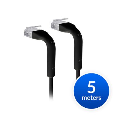 Ubiquiti UniFi Patch Cable Outdoor 5M Black, Single Unit All-weather, RJ45 Ethernet…