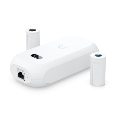 Ubiquiti Camera 8MP Wide Angle Lens (97.5˚ H), 12MP Fisheye 360˚ Lens, Colour LCM Display…
